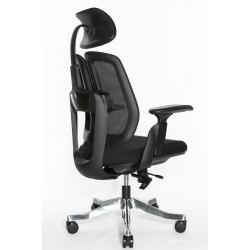 Кресло Falto Orto Bionic A92 Mesh BK-BK (черный каркас/сетка- ткань black)