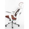 Кресло Falto Orto Bionic A92W Mesh WH Red (каркас светлый/сетка- ткань red)