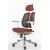 Кресло Falto Orto Bionic A92W Mesh WH Red (каркас светлый/сетка- ткань red)