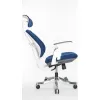Кресло Falto Orto Bionic A92-2W Fabrik-WH-BL (каркас светлый/ткань blue)