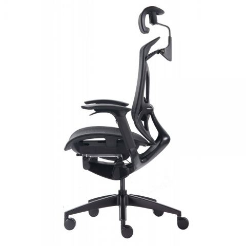 Премиум эргономичное кресло GT Chair Dvary X, чёрный