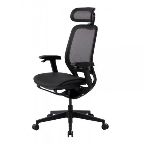 Премиум эргономичное кресло GT Chair Neoseat, черный
