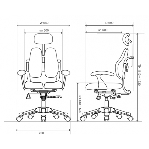 Компьютерное кресло Hara Chair Nietzsche UD экокожа