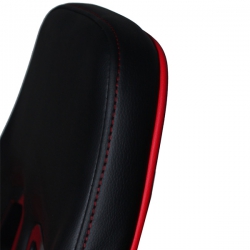 Кресло игровое MFG-6016 черное/красное (экокожа)