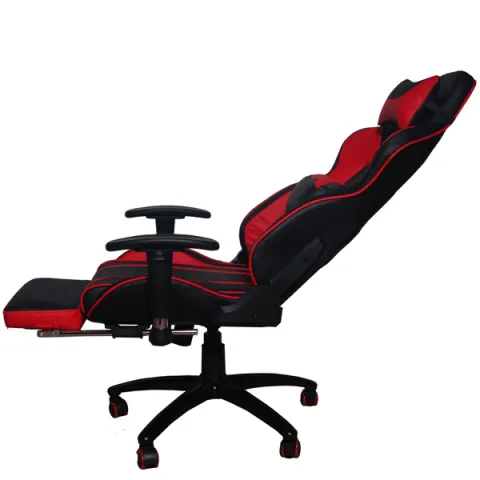 Кресло игровое MFG-6016 черное/красное (экокожа)