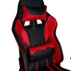Кресло игровое MFG-6016 черное/красное (экокожа)