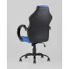 Кресло игровое TopChairs Racer Midi черно-синее