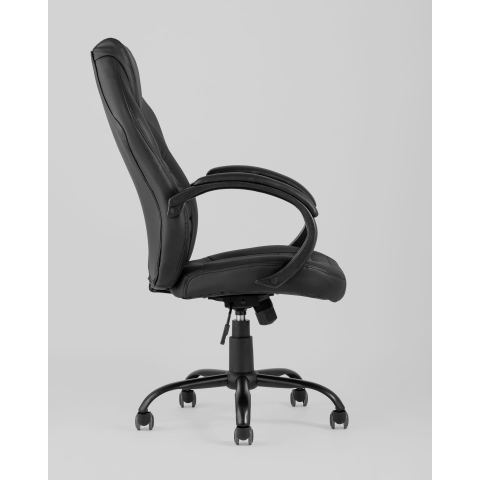 Кресло игровое TopChairs Racer Midi черное