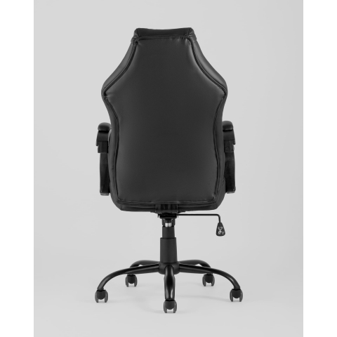 Кресло игровое TopChairs Racer Midi черное