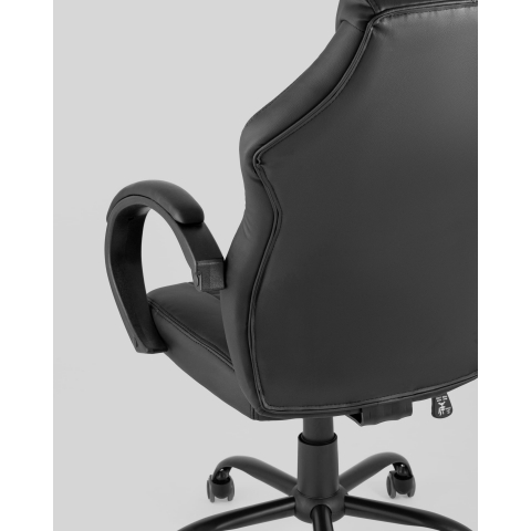 Кресло игровое TopChairs Racer Midi черное