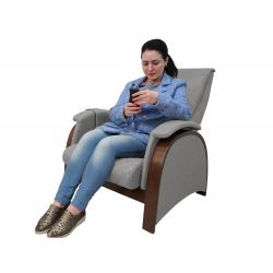 Кресло-качалка (маятник) с массажем FUJIMO BALANCE 2 F2004 TOF Серый