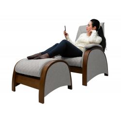 Кресло-качалка (маятник) с массажем FUJIMO BALANCE 2 F2004 TOFP Серый