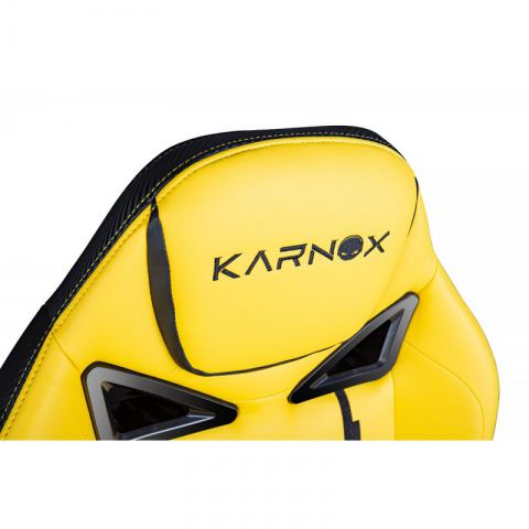 Премиум кресло KARNOX GLADIATOR Cybot Edition, желтый
