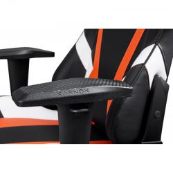 Премиум кресло KARNOX HERO Lava Edition, черно-оранжевый