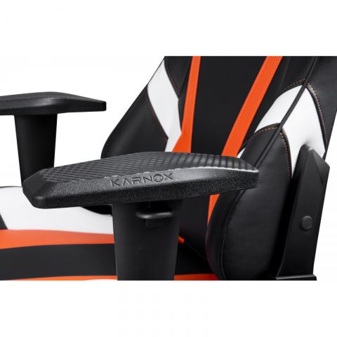 Премиум кресло KARNOX HERO Lava Edition, черно-оранжевый