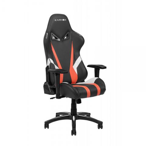 Премиум кресло KARNOX HERO Lava Edition, черно-оранжевый