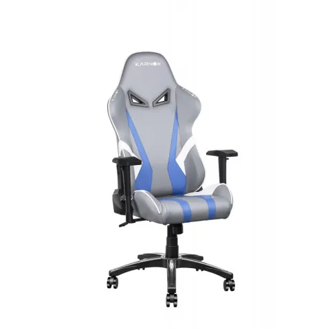 Премиум кресло KARNOX HERO Lava Edition, серо-синий