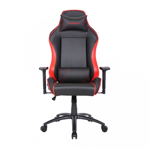 Кресло компьютерное игровое TESORO Alphaeon S1 TS-F715 Black/Red