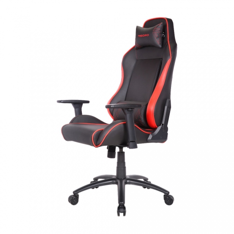 Кресло компьютерное игровое TESORO Alphaeon S1 TS-F715 Black/Red