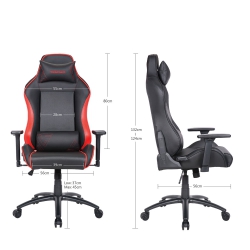 Кресло компьютерное игровое TESORO Alphaeon S1 TS-F715 Black/Red