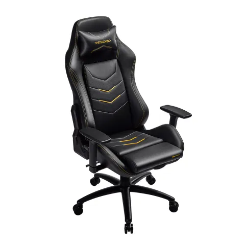 Кресло компьютерное игровое TESORO Alphaeon S3 TS-F720 Yellow