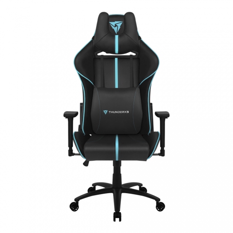Кресло компьютерное игровое ThunderX3 BC5 Black-Cyan AIR
