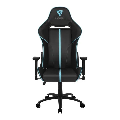 Кресло компьютерное игровое ThunderX3 BC5 Black-Cyan AIR