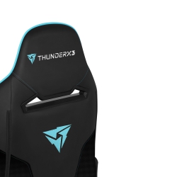 Кресло компьютерное игровое ThunderX3 BC5 Black-Cyan AIR