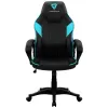 Кресло компьютерное игровое ThunderX3 EC1 Black-Cyan AIR