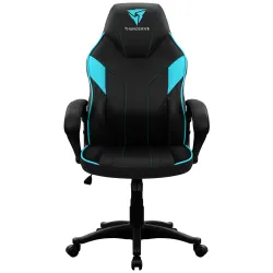 Кресло компьютерное игровое ThunderX3 EC1 Black-Cyan AIR