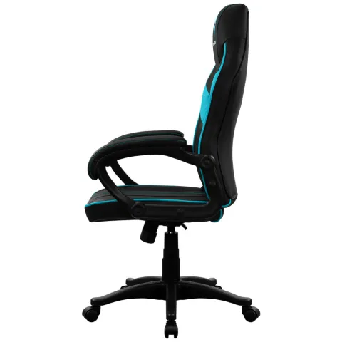 Кресло компьютерное игровое ThunderX3 EC1 Black-Cyan AIR
