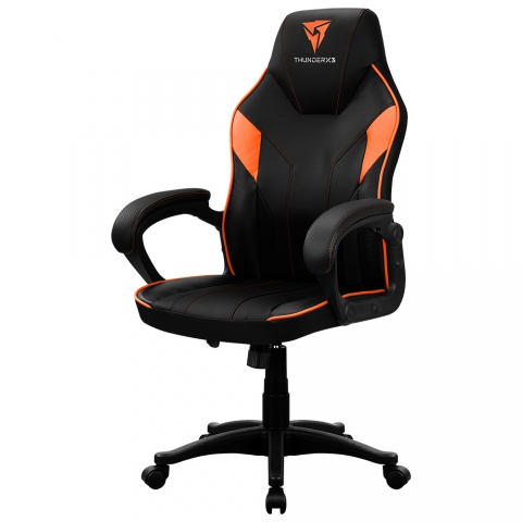 Кресло компьютерное игровое ThunderX3 EC1 Black-Orange AIR