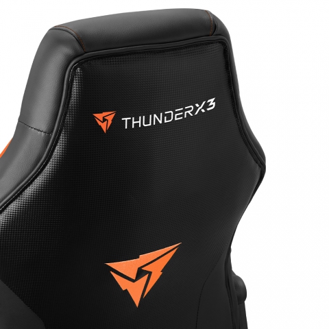 Кресло компьютерное игровое ThunderX3 EC1 Black-Orange AIR