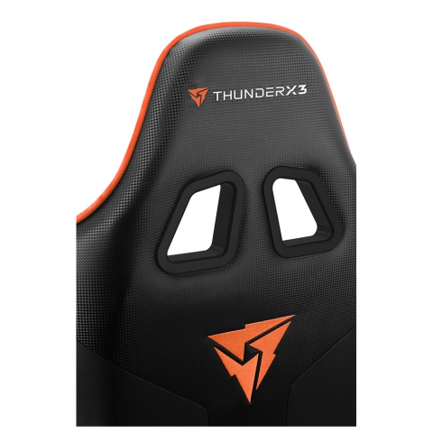 Кресло компьютерное игровое ThunderX3 EC3 Black-Orange AIR