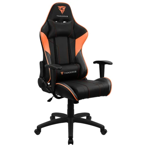 Кресло компьютерное игровое ThunderX3 EC3 Black-Orange AIR