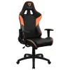 Кресло компьютерное игровое ThunderX3 EC3 Black-Orange AIR