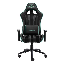 Кресло компьютерное игровое ZONE 51 GRAVITY Black-Cyan