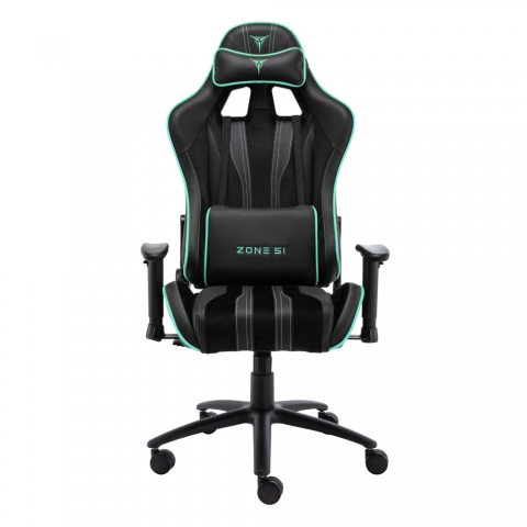 Кресло компьютерное игровое ZONE 51 GRAVITY Black-Cyan