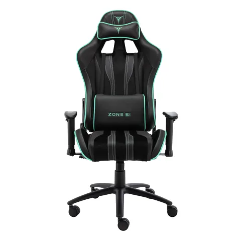 Кресло компьютерное игровое ZONE 51 GRAVITY Black-Cyan