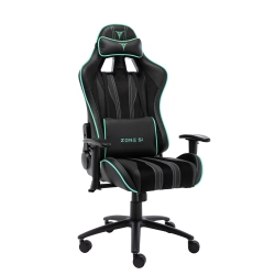 Кресло компьютерное игровое ZONE 51 GRAVITY Black-Cyan