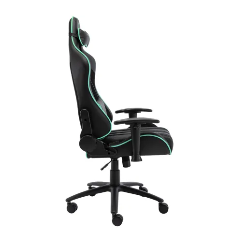 Кресло компьютерное игровое ZONE 51 GRAVITY Black-Cyan