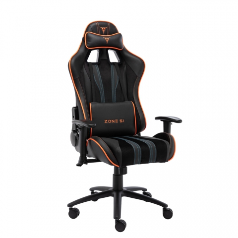 Кресло компьютерное игровое ZONE 51 GRAVITY Black-Orange