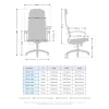 Кресло Метта Комплект 21 (B 1b 21/K130) черный