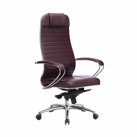 Кресло Метта Samurai KL-1.04 темно-бордовый