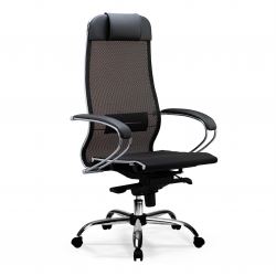 Кресло Метта Samurai S-1.04 Infinity Easy Clean (Черный)