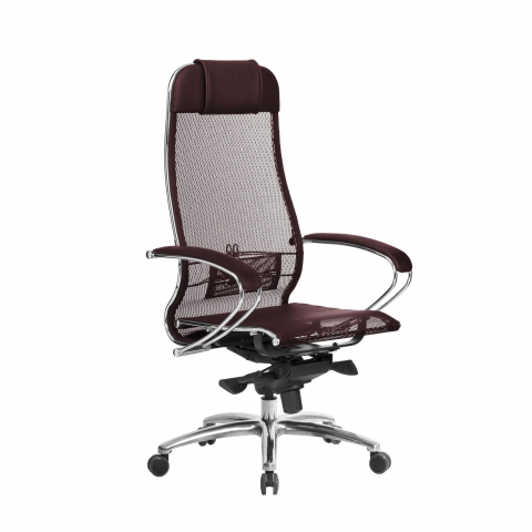 Кресло Метта Samurai S-1.04 темно-бордовый