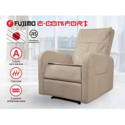Кресло-реклайнер электрический с массажем FUJIMO E-COMFORT CHAIR F3005 FEF Ваниль
