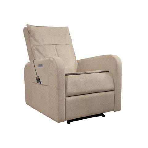 Кресло-реклайнер электрический с массажем FUJIMO E-COMFORT CHAIR F3005 FEF Ваниль