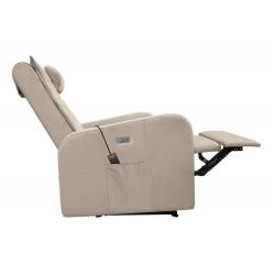 Кресло-реклайнер электрический с массажем FUJIMO E-COMFORT CHAIR F3005 FEF Ваниль