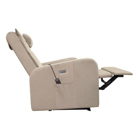 Кресло-реклайнер электрический с массажем FUJIMO E-COMFORT CHAIR F3005 FEF Ваниль